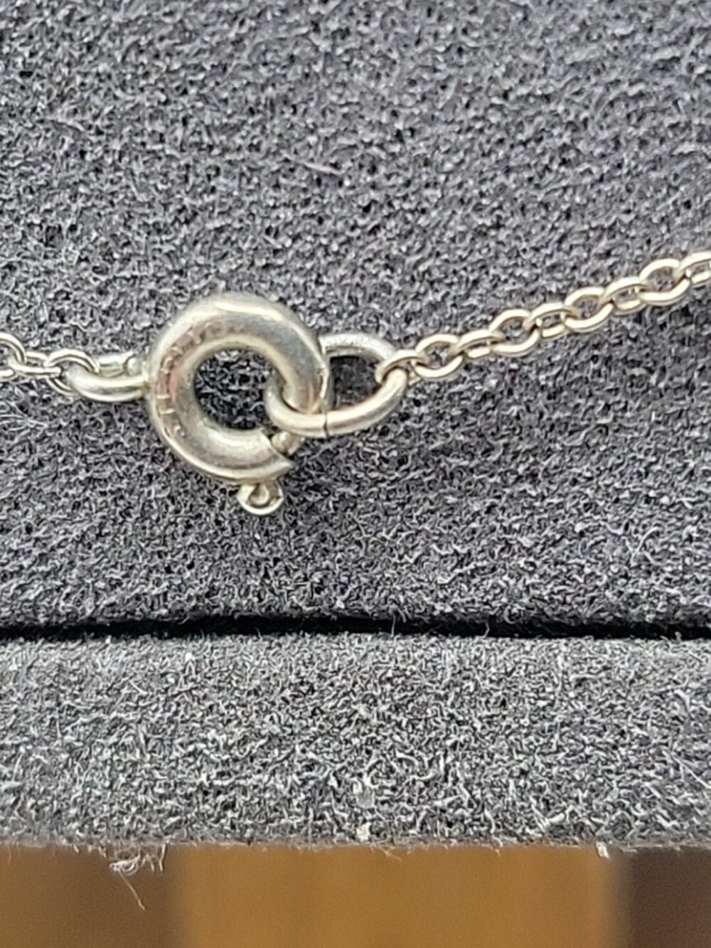 Sterling Silver & Lapis Lazuli Bubble Pendant Necklace 925 18" Chain 8.78 grams - Picture 10 of 14